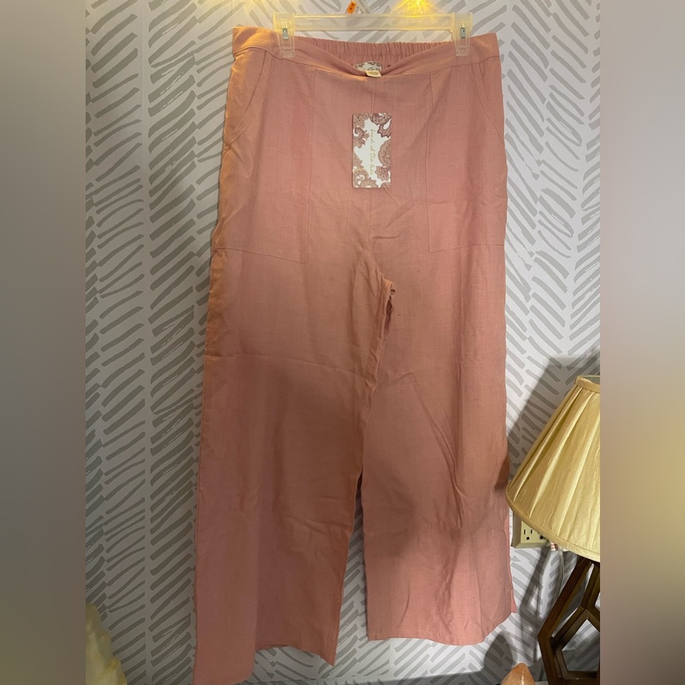 Linen Blend Pants by Band of the Free